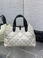 ALWAYS MINI 28 BAG IN WHITE MIX BLACK MACROCANNAGE CALFSKIN