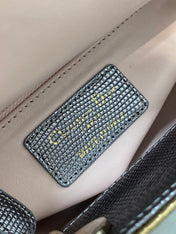 MINI 17 LADY BAG IN GOLD METALLIC LAMBSKIN