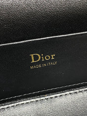 DIOR 26S MINI VANITY 17 IN BLACK LAMBSKIN