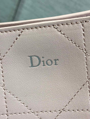 DIOR 26S TRIANON BAG 20 IN LIGHT PINK LAMBSKIN