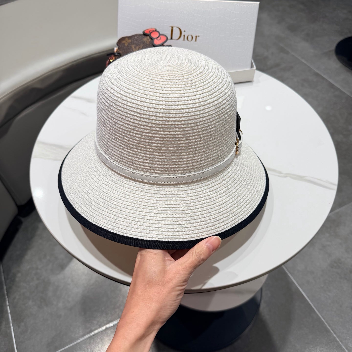 DIOR 26S SMALL-BRIM HAT STYLE 7