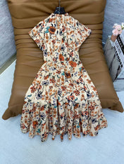 CHANEL 26S PATTERNED DRESS 1474