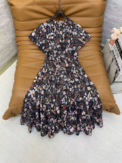 CHANEL 26S PATTERNED DRESS 1473