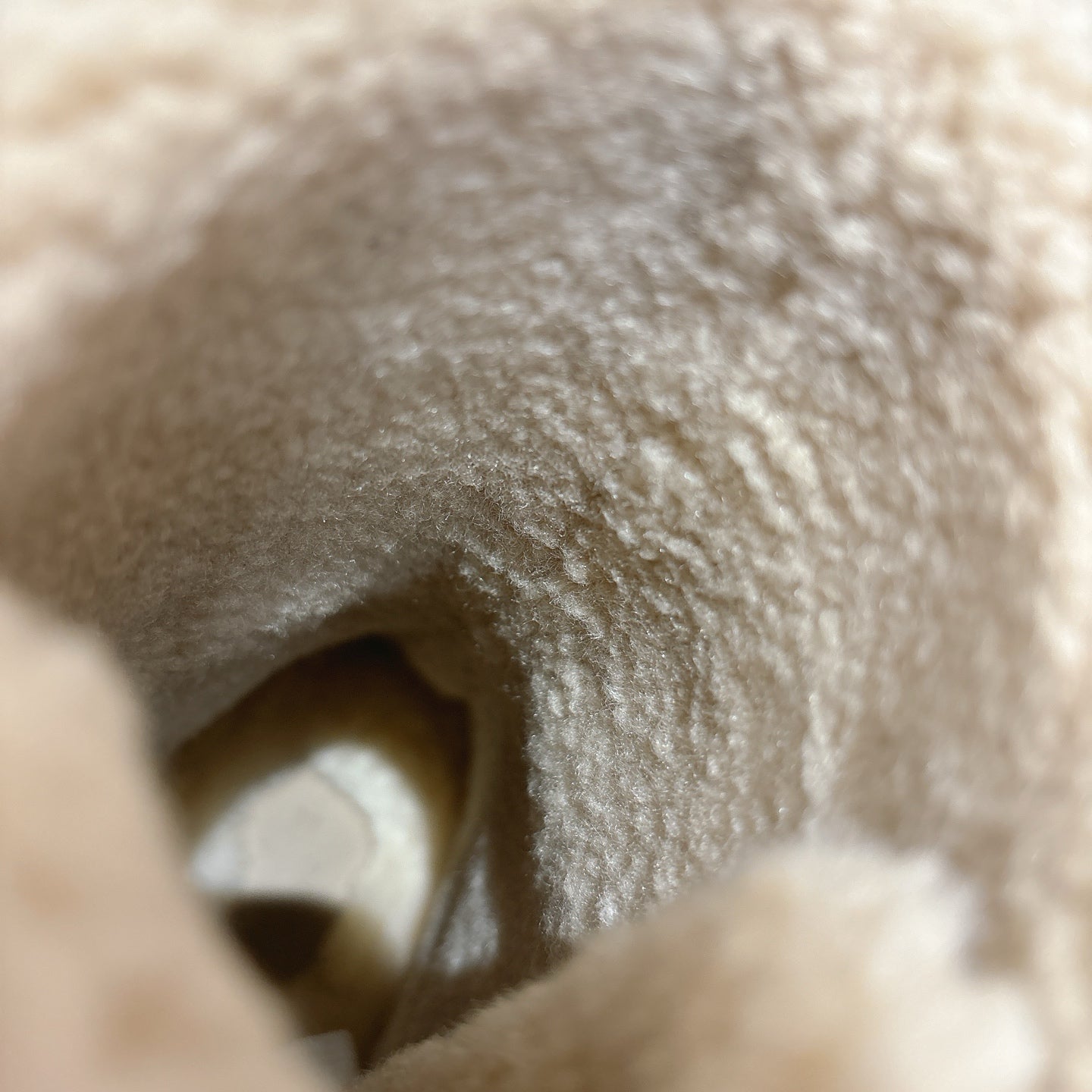 HM 26S SHEARLING LACE-UP BOOTS IN BEIGE CALFSKIN AND SUEDE