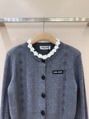 MIUMIU 26S KNIT CARDIGAN 948