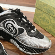 GG RIPPLE SNEAKER BLACK Silver