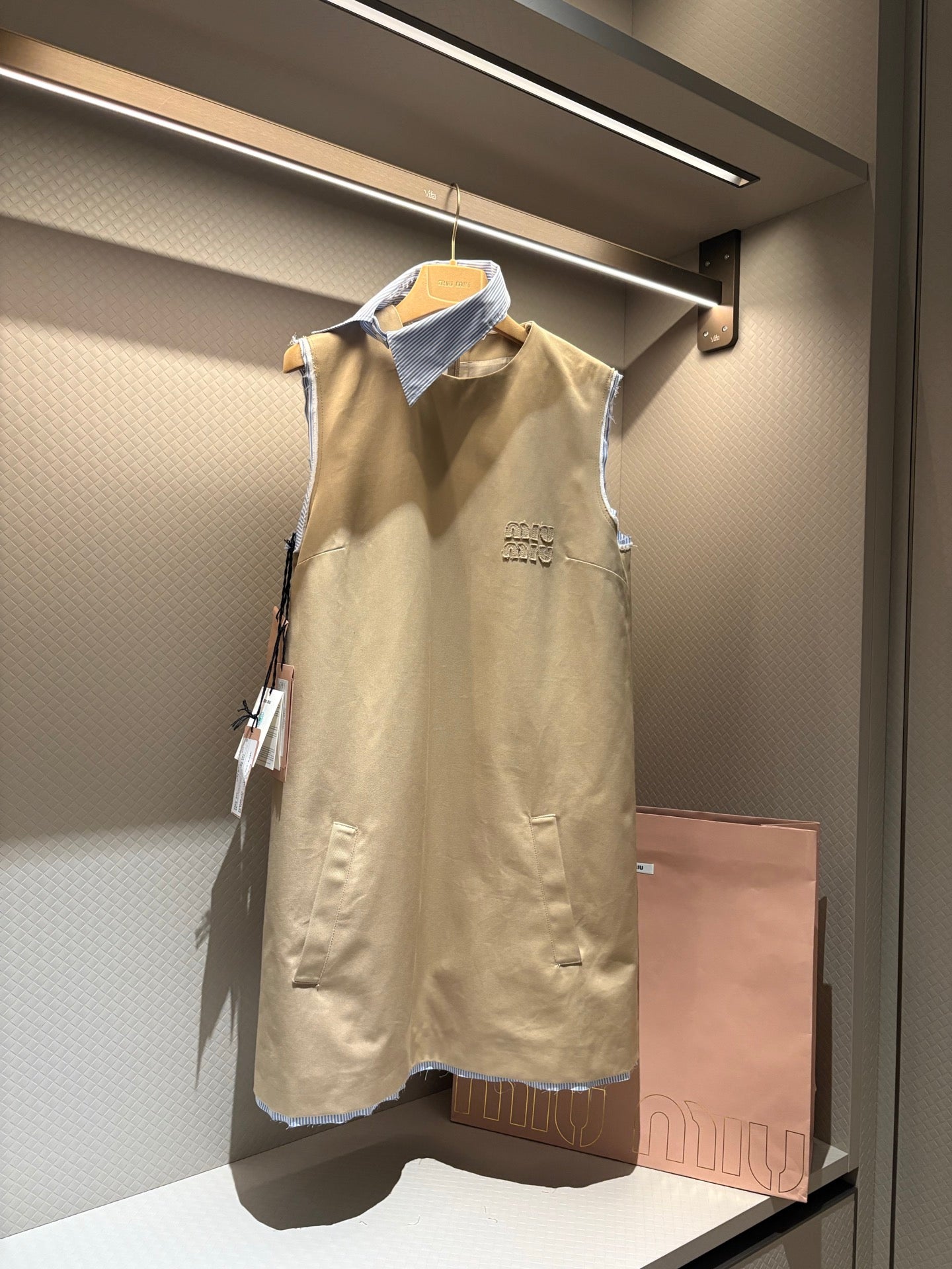 MIUMIU 26S SLEEVELESS DRESS 924