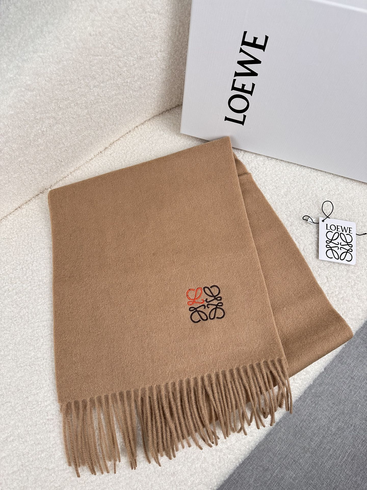 LOEWE 26S SCARF 180 IN CASHMERE 126264