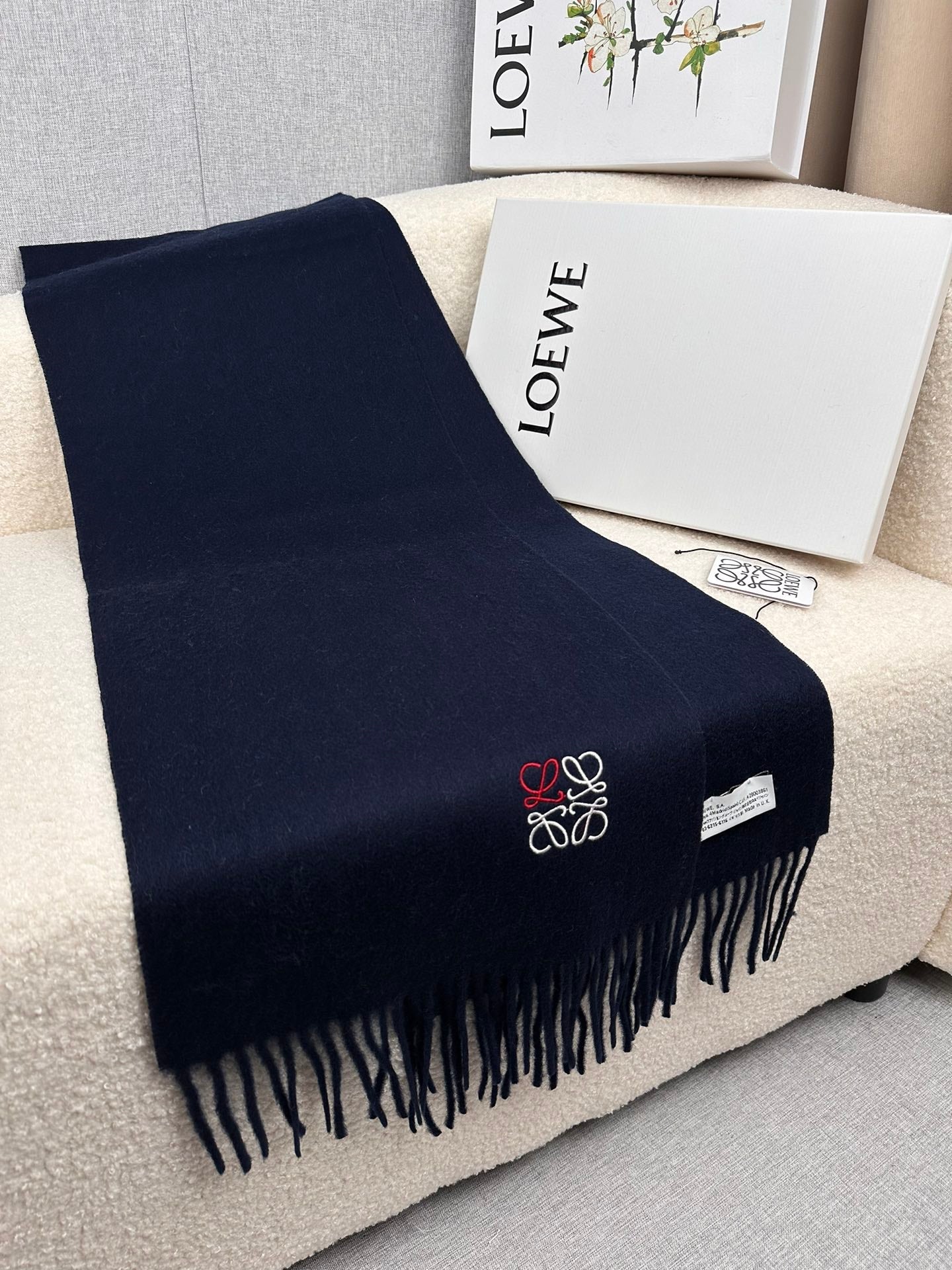 LOEWE 26S SCARF 180 IN CASHMERE 126263