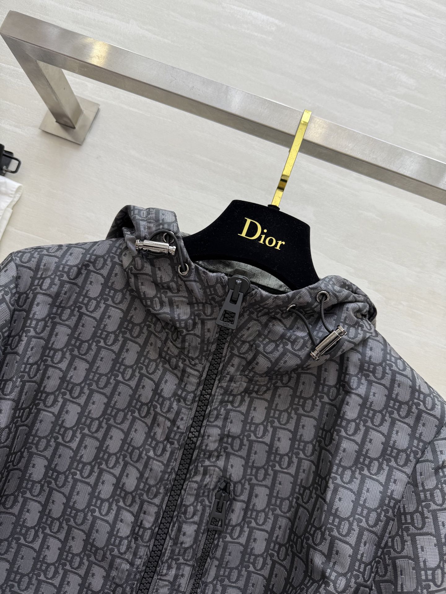 DIOR 25S CROPPED HOODED JACKET STYLE 051