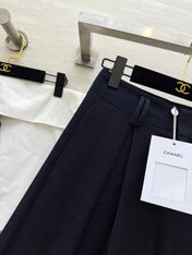 CHANEL 25S WIDE-LEG STRAIGHT PANTS 636