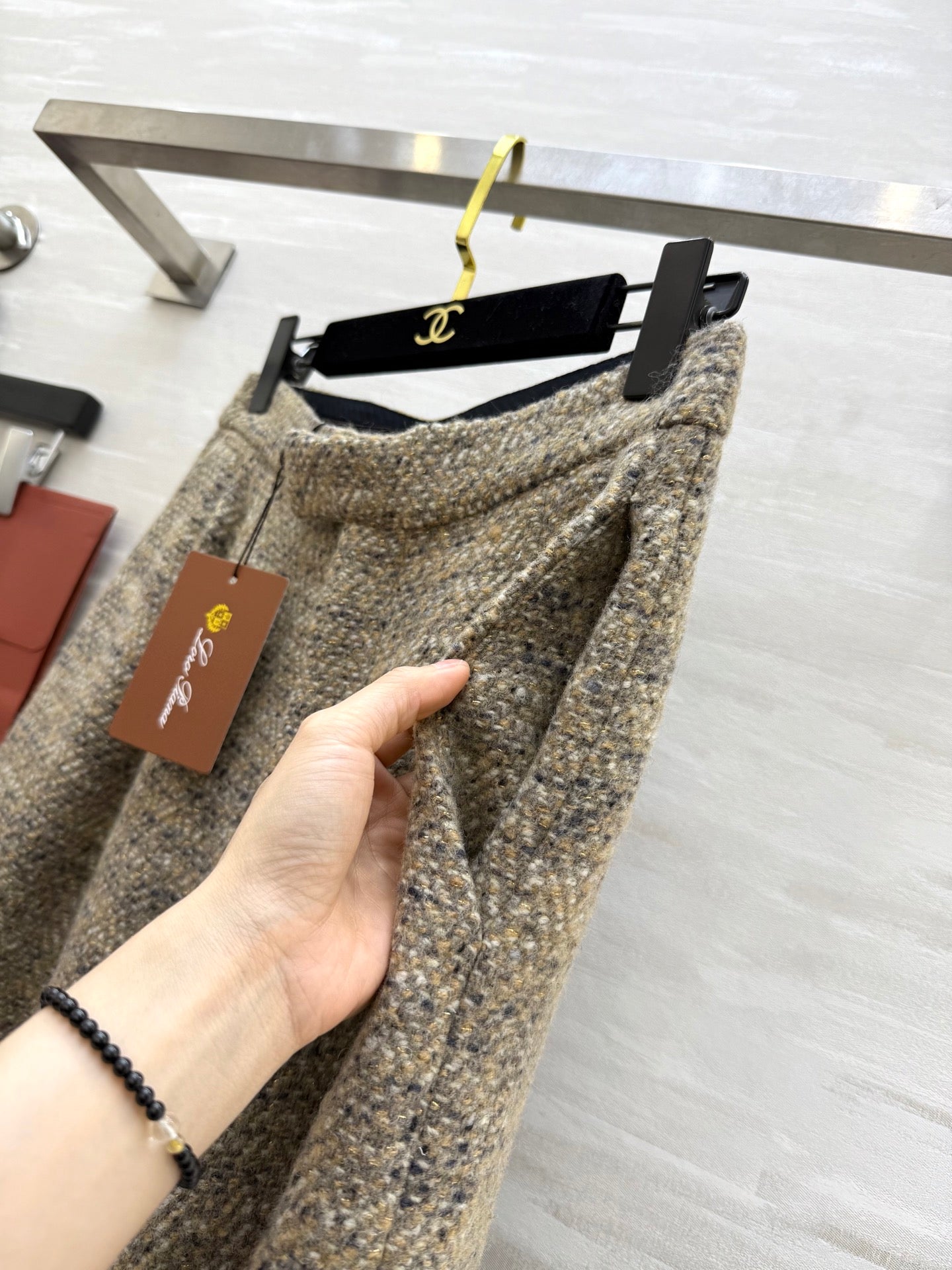 LP 26S WIDE-LEG WOOL PANTS 578
