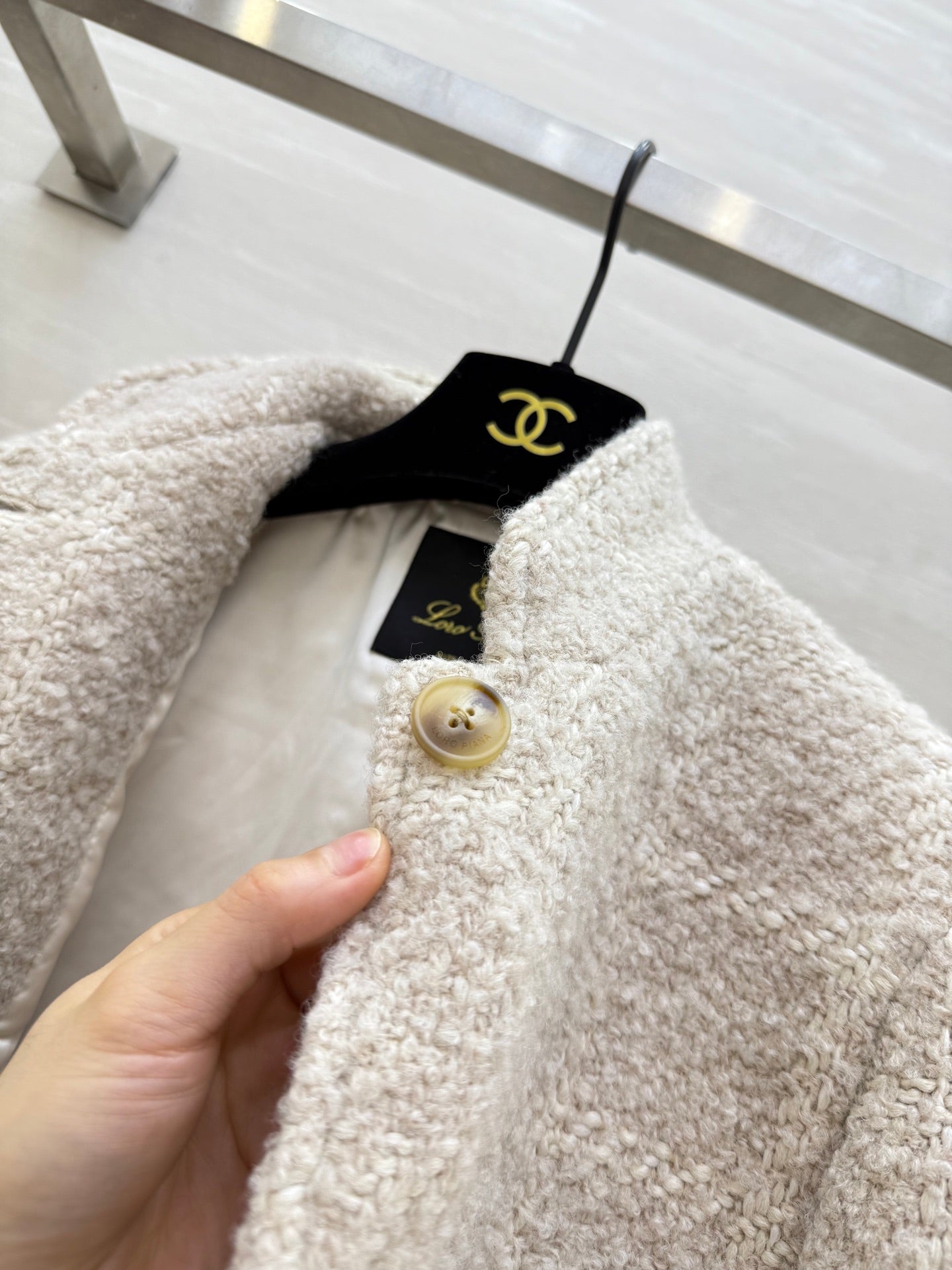 LP 26S ALPACA-BLEND TWEED JACKET 443