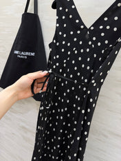 YSL 26S V-NECK MAXI DRESS 275