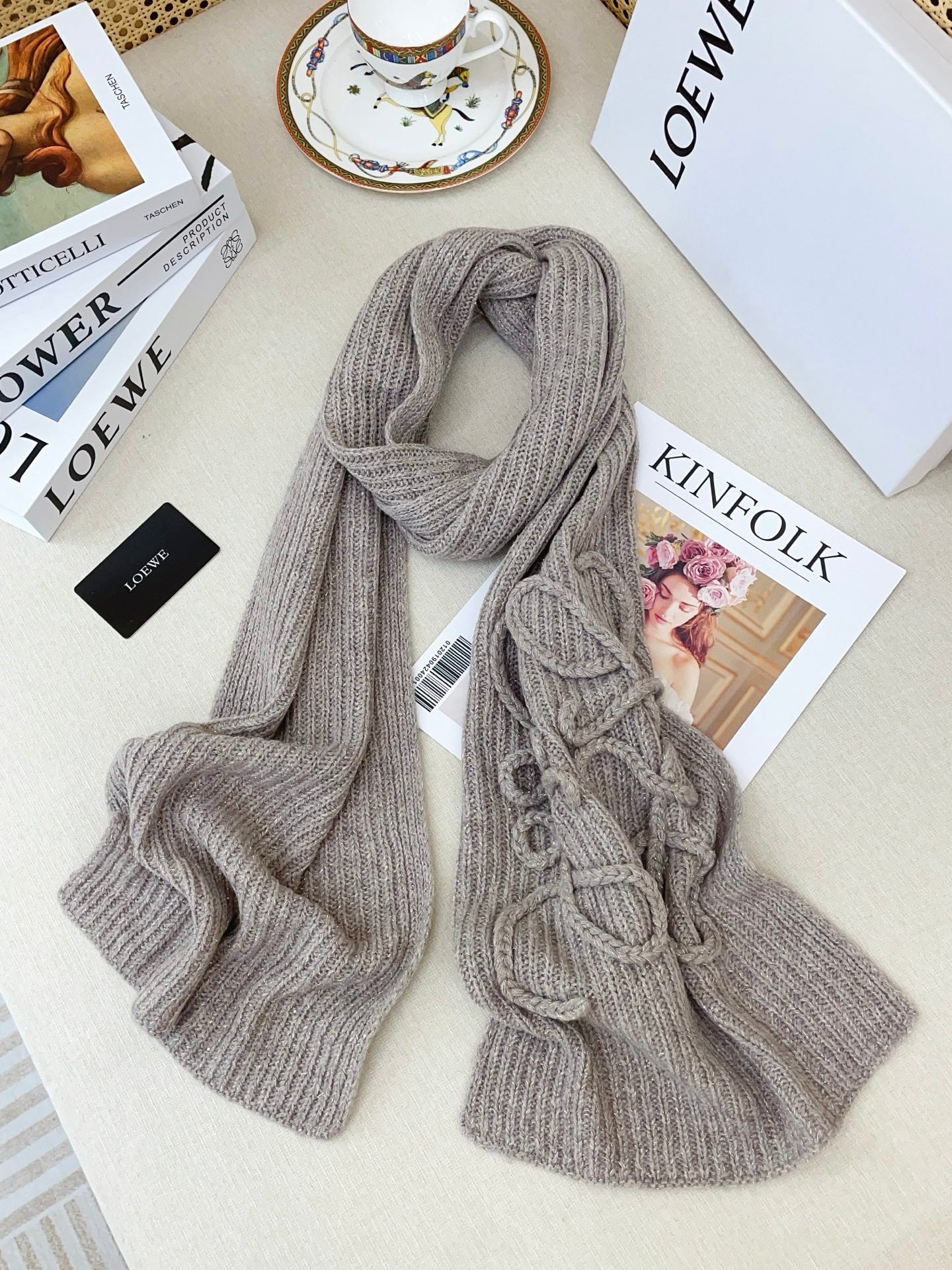 LOEWE 26S SCARF 180 IN CASHMERE 130332