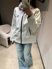 CHANEL 25S HOODED SPORTS JACKET 449