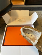 HM 26S DESTIN LOAFERS IN LIGHT BROWN SUEDE