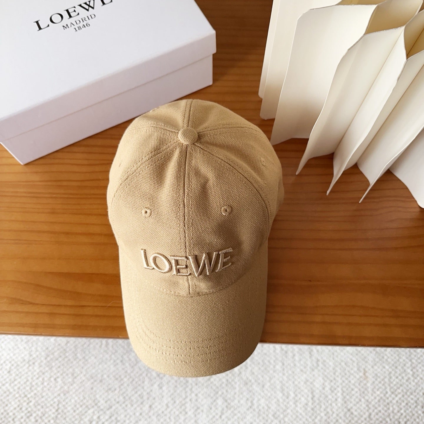 LOEWE 26S BASEBALL CAP STYLE 071