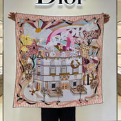 DIOR 26S SCARF 90CM IN SILK 311991