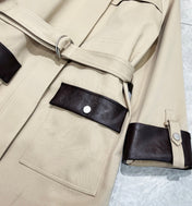 HERMES 25S SHEEPSKIN COAT 236