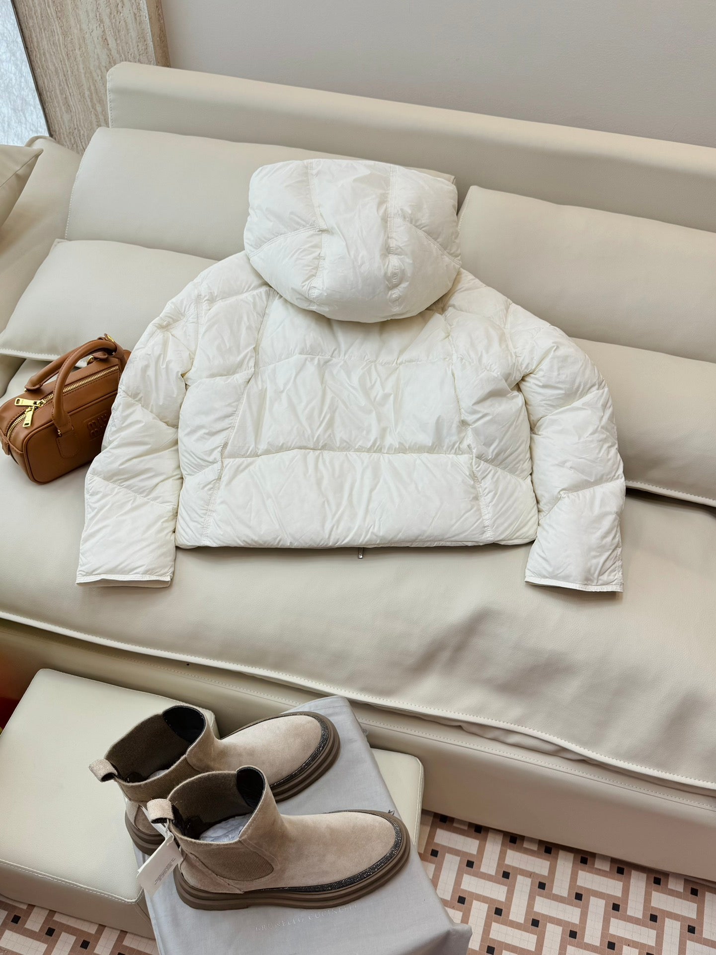 MAX MARA 25S SHORT DOWN JACKET 088