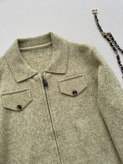 LP 26S ZIP-UP KNIT JACKET 506
