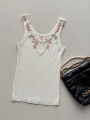 CHANEL 26S KNIT SLEEVELESS TOP STYLE 1184
