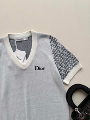 DIOR 26S SHORT-SLEEVE KNIT TOP 1308