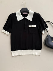 VALENTINO 26S KNITTED POLO SHIRT 385