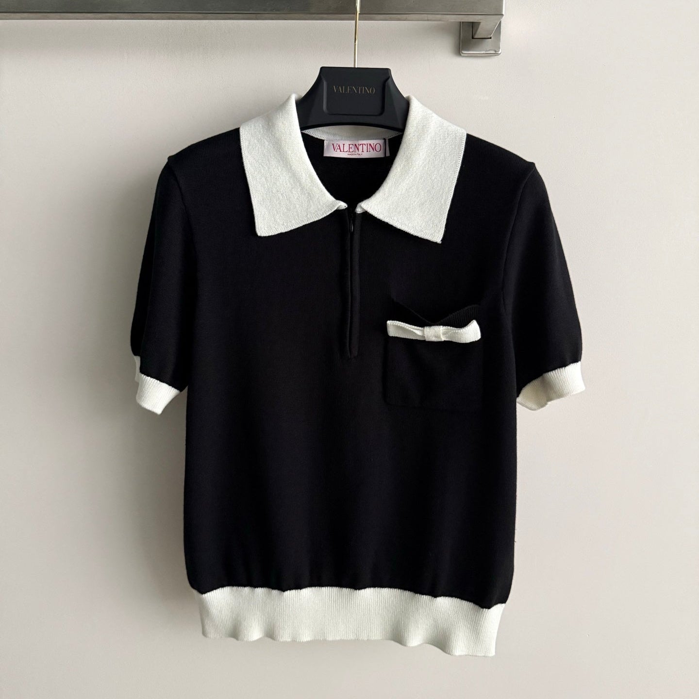 VALENTINO 26S KNITTED POLO SHIRT 385
