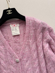 CHANEL 26S KNIT V-NECK CARDIGAN 1719