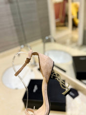SL OPYUM SANDALS 105 CAMEL SUEDE