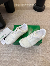BOTTEGA VENETA 26S SNEAKERS IN WHITE CALFSKIN