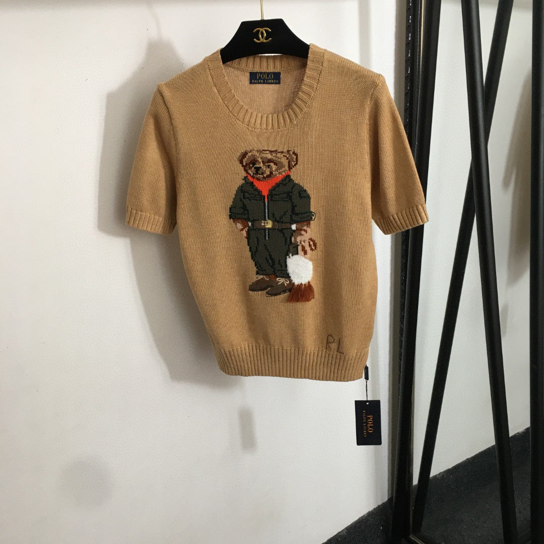 RALPH LAUREN 26S SHORT SLEEVE KNIT TOP 310