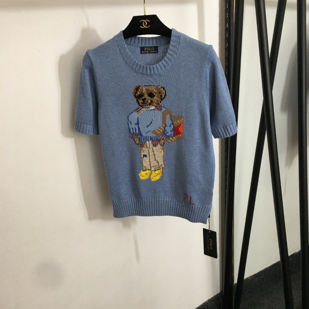 RALPH LAUREN 26S SHORT SLEEVE KNIT TOP 309