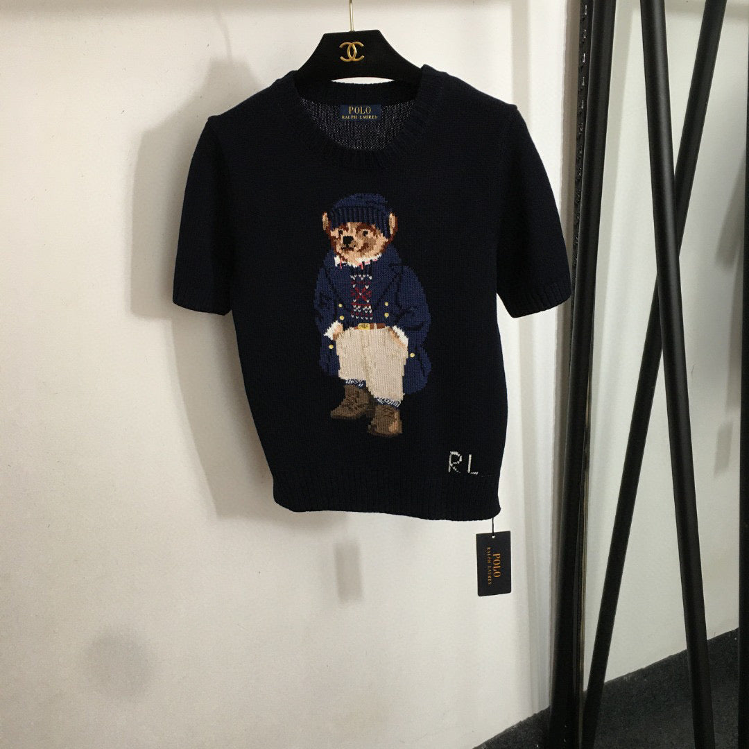 RALPH LAUREN 26S SHORT SLEEVE KNIT TOP 318