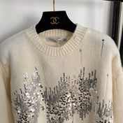 DIOR 25S LONG-SLEEVE SWEATER STYLE 002