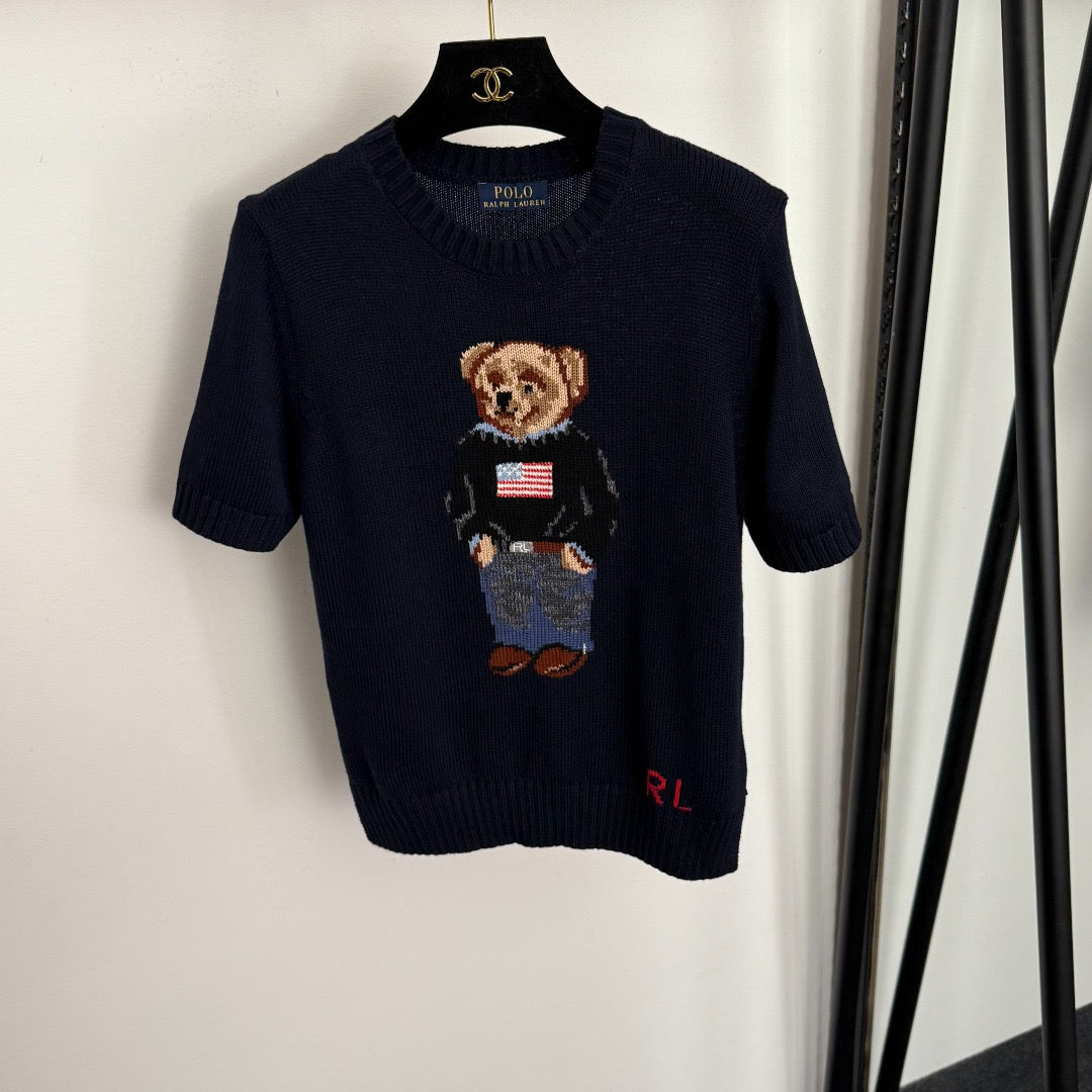 RALPH LAUREN 26S SHORT SLEEVE KNIT TOP 314