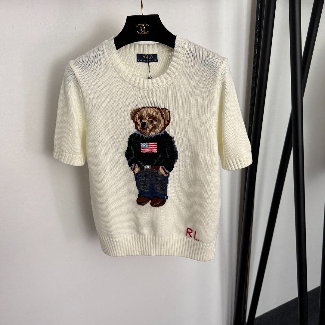 RALPH LAUREN 26S SHORT SLEEVE KNIT TOP 315
