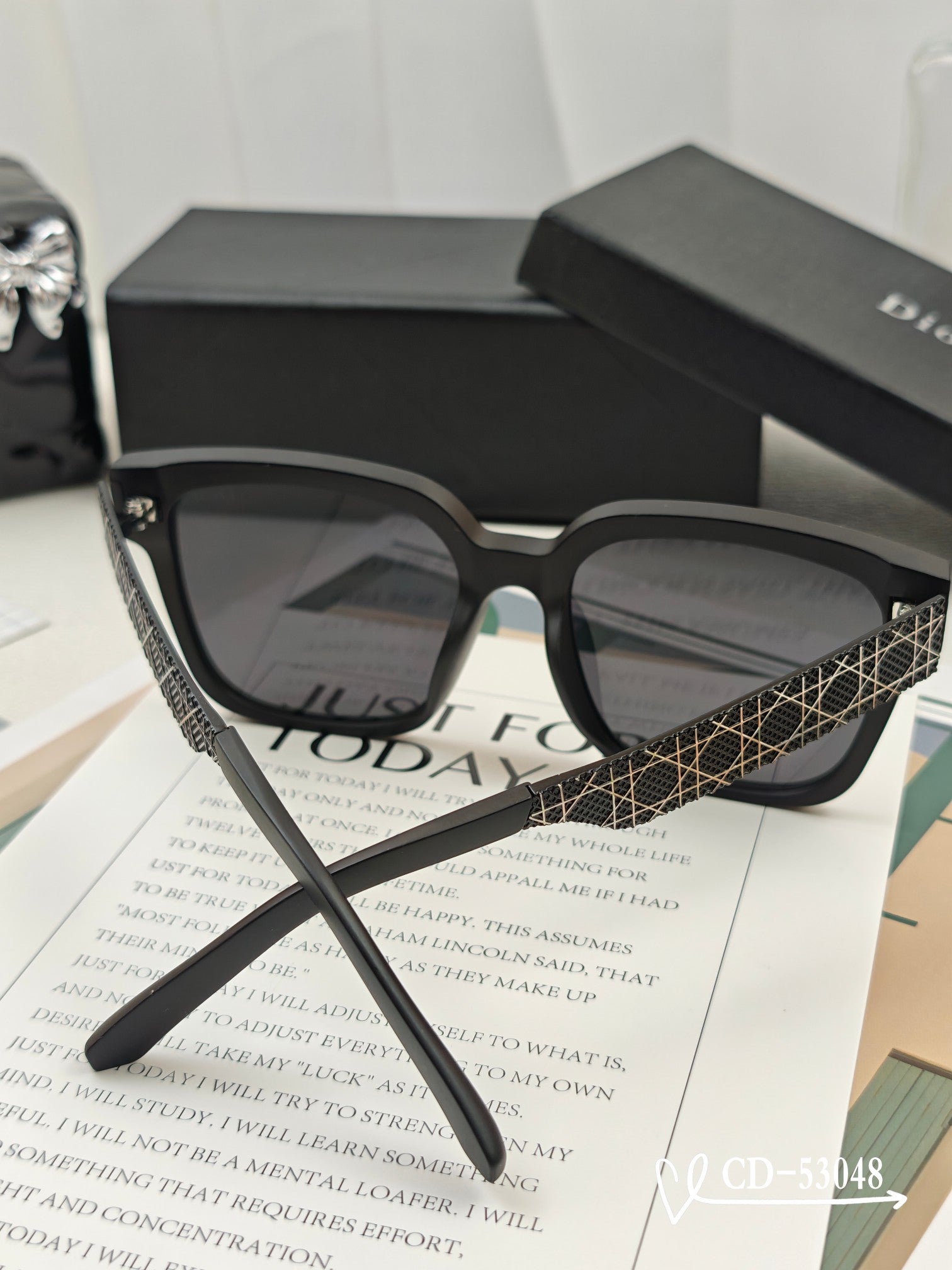 DIOR 26S ROUNDED SQUARE FRAME IN ACETATE 417217