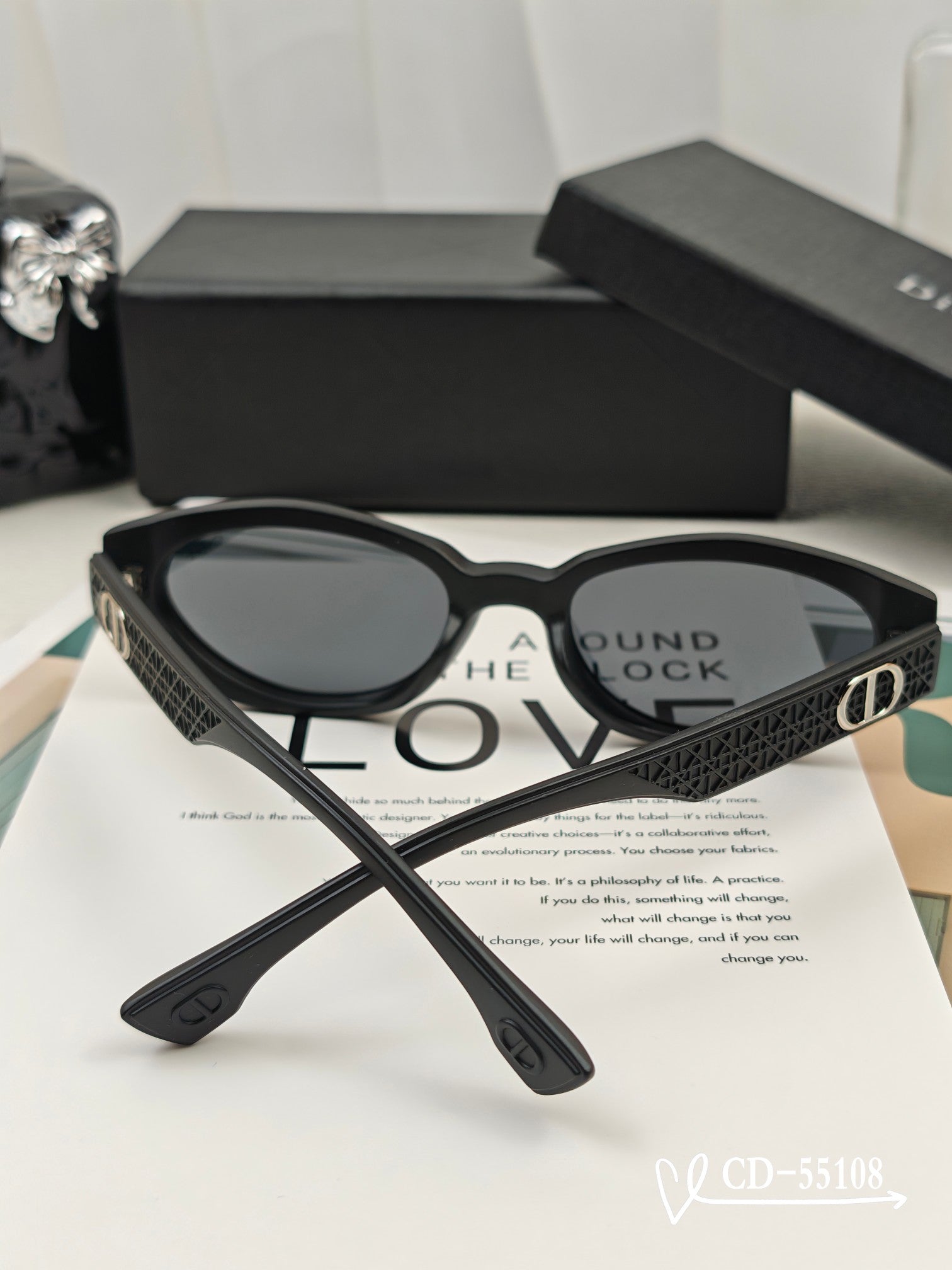 DIOR 26S CAT EYE FRAME IN ACETATE 401770