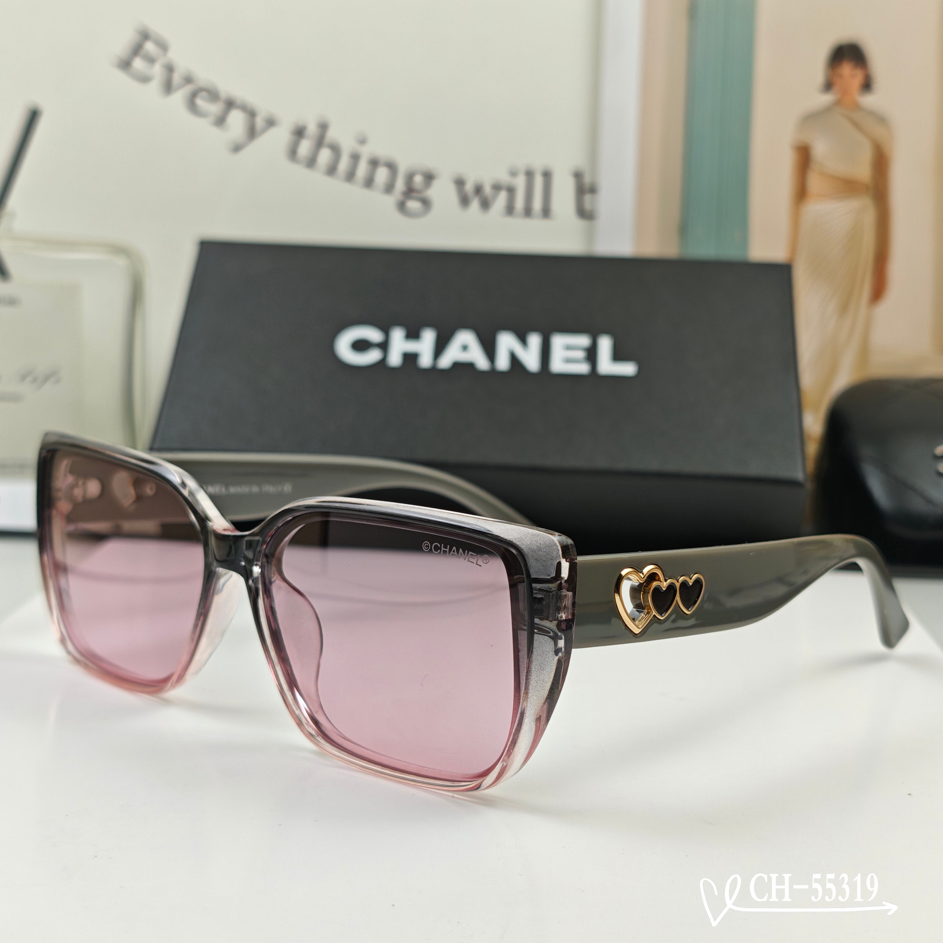 CHANEL 26S SQUARE FRAMES IN ACETATE 415367