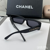 CHANEL 26S SQUARE FRAME IN BLACK ACETATE 409962