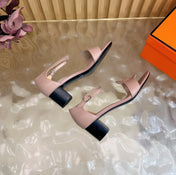 HM 26S MARQUISE SANDAL 45MM IN DUSTY PINK CALFSKIN