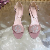 HM 26S MARQUISE SANDAL 45MM IN DUSTY PINK CALFSKIN