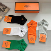 HERMES 26S ANKLE SOCKS 521486 (1 BOX)