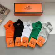 HERMES 26S ANKLE SOCKS 521486 (1 BOX)
