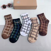 BURBERRY 26S ANKLE SOCKS 547867 (1 BOX)