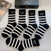 PRADA 26S CREW SOCKS 549153 (1 BOX)