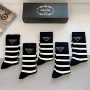 PRADA 26S CREW SOCKS 549153 (1 BOX)